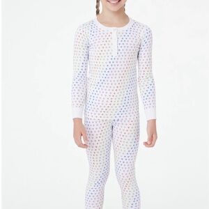 Roller Rabbit Disco Hearts Pajama Set